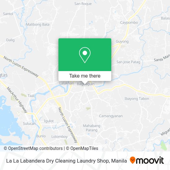La La Labandera Dry Cleaning Laundry Shop map