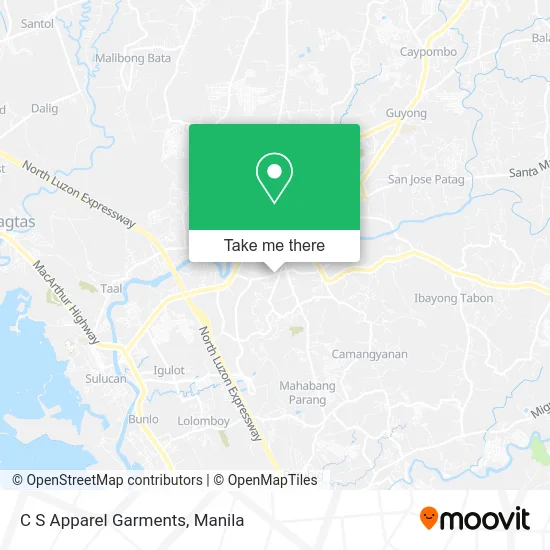 C S Apparel Garments map