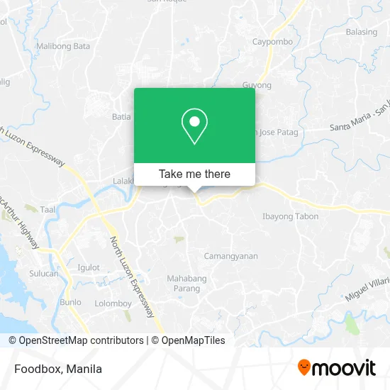 Foodbox map