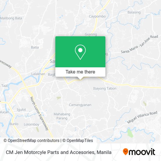 CM Jen Motorcyle Parts and Accesories map