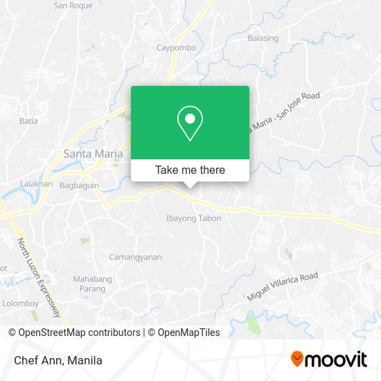 Chef Ann map