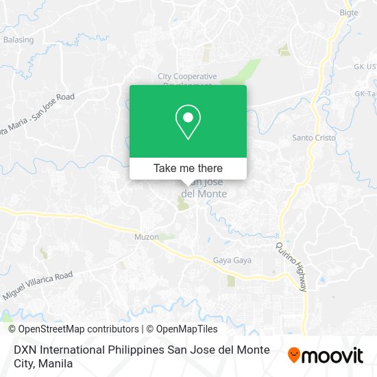 DXN International Philippines San Jose del Monte City map