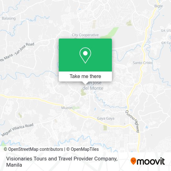 Visionaries Tours and Travel Provider Company map