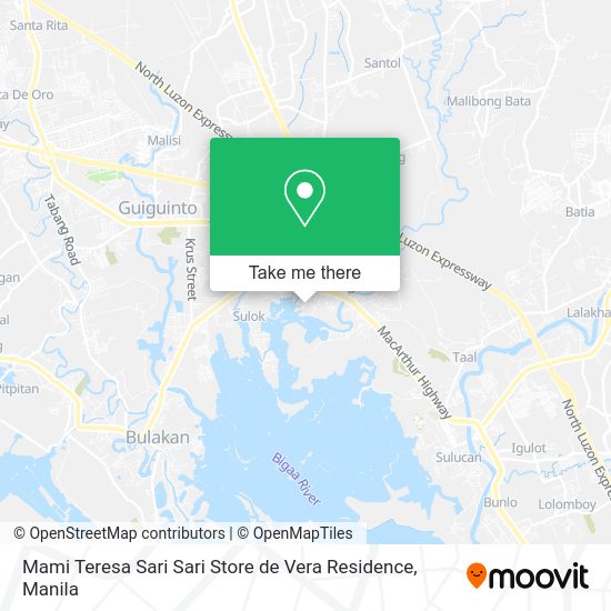 Mami Teresa Sari Sari Store de Vera Residence map