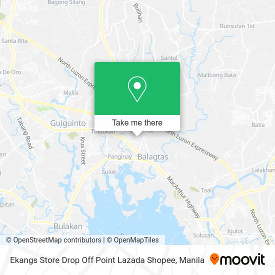 Ekangs Store Drop Off Point Lazada Shopee map