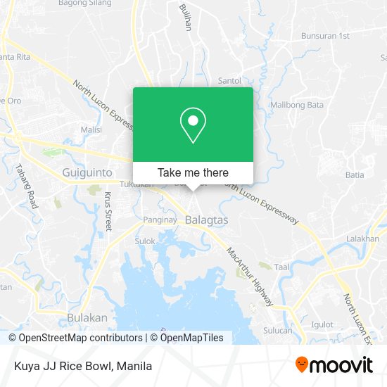 Kuya JJ Rice Bowl map