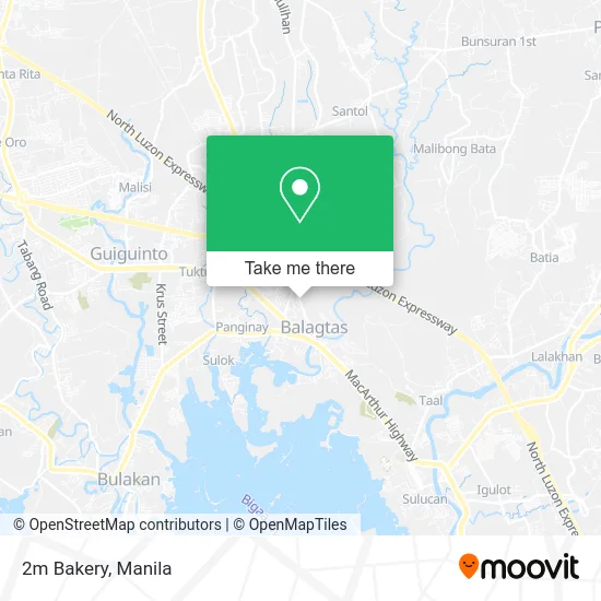 2m Bakery map