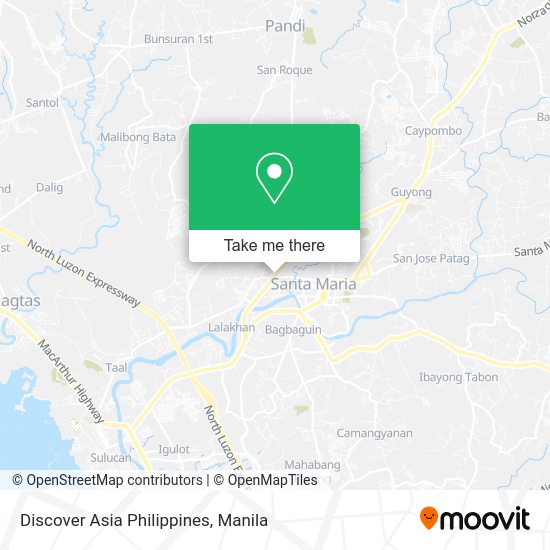 Discover Asia Philippines map