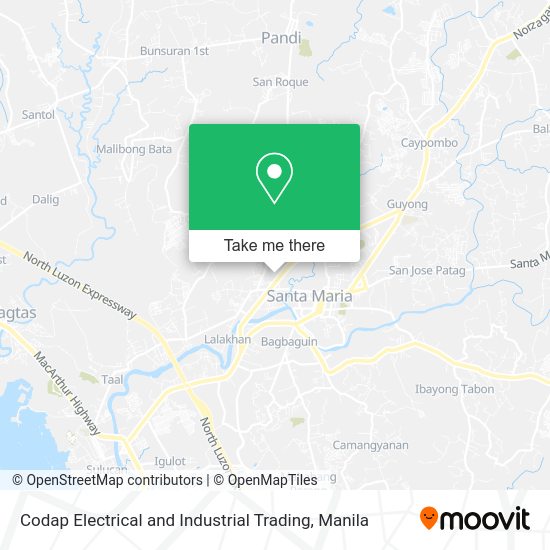 Codap Electrical and Industrial Trading map