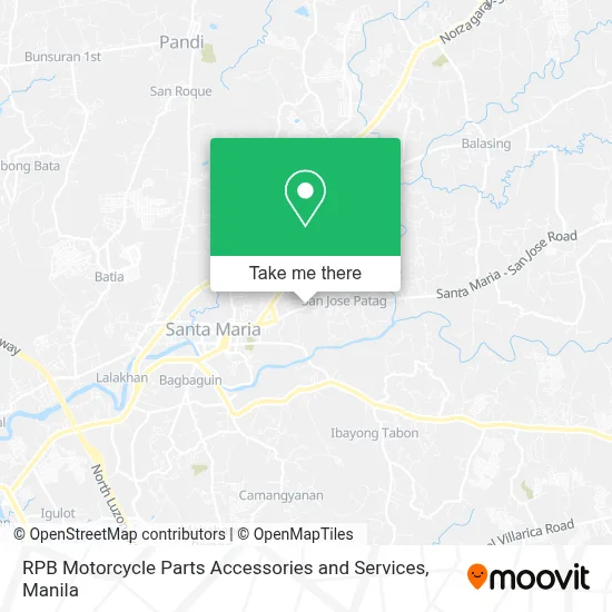 RPB Motorcycle Parts Accessories and Services map