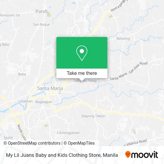 My Lil Juans Baby and Kids Clothing Store map