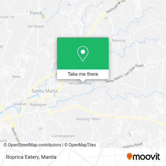 Roprica Eatery map