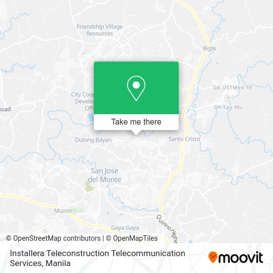 Installera Teleconstruction Telecommunication Services map