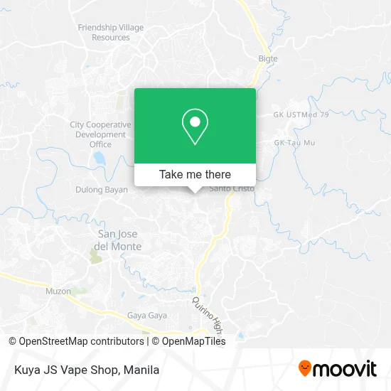 Kuya JS Vape Shop map