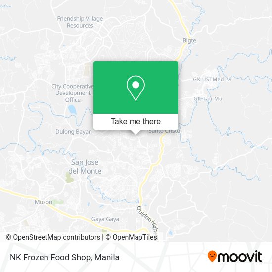 NK Frozen Food Shop map