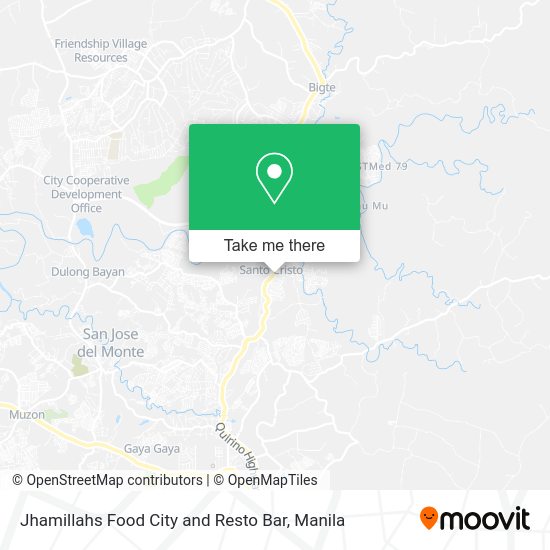 Jhamillahs Food City and Resto Bar map