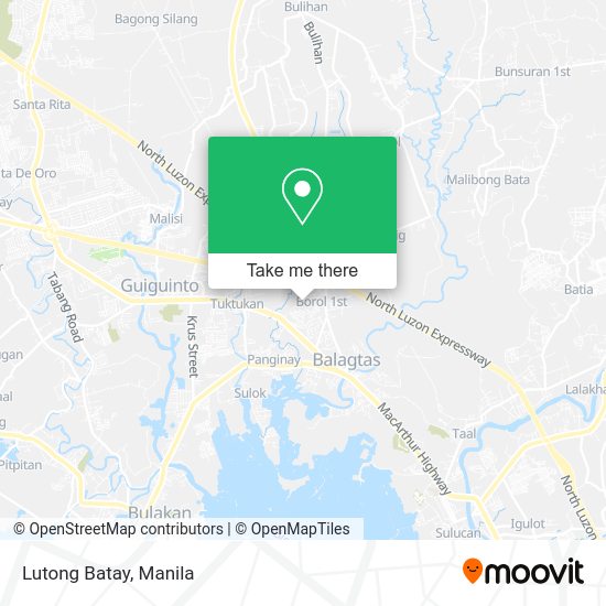 Lutong Batay map