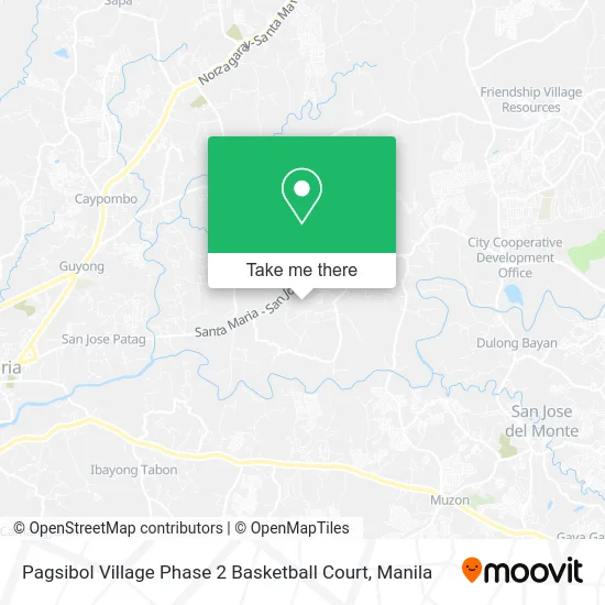 Pagsibol Village Phase 2 Basketball Court map