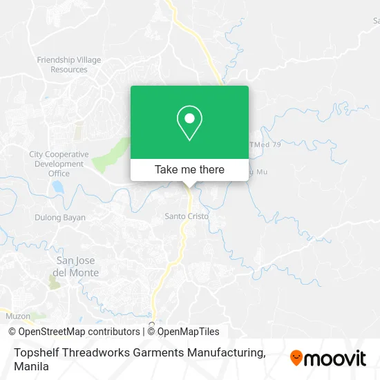 Topshelf Threadworks Garments Manufacturing map