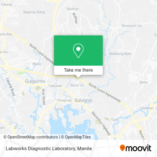 Labworks Diagnostic Laboratory map