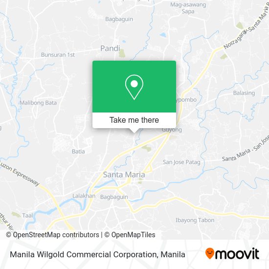 Manila Wilgold Commercial Corporation map