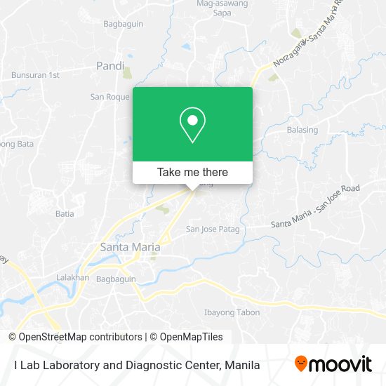 I Lab Laboratory and Diagnostic Center map