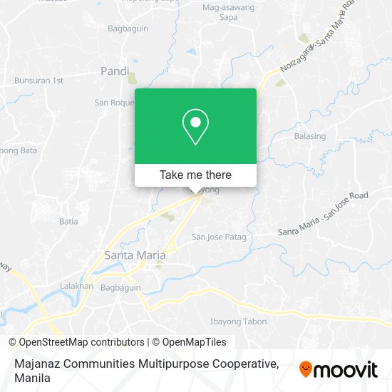 Majanaz Communities Multipurpose Cooperative map