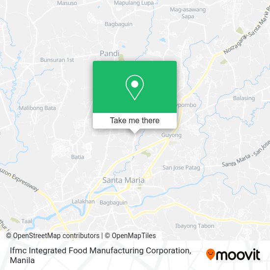 Ifmc Integrated Food Manufacturing Corporation map