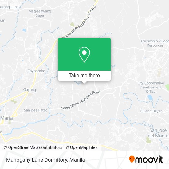 Mahogany Lane Dormitory map