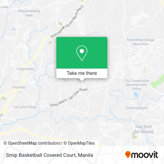 Smip Basketball Covered Court map