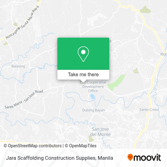 Jara Scaffolding Construction Supplies map