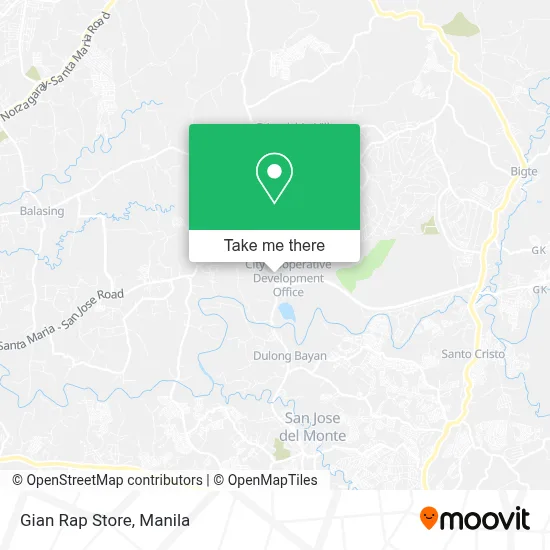 Gian Rap Store map