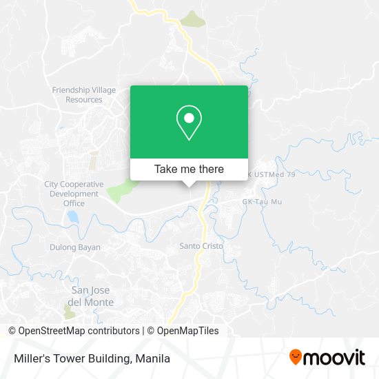 Miller's Tower Building map