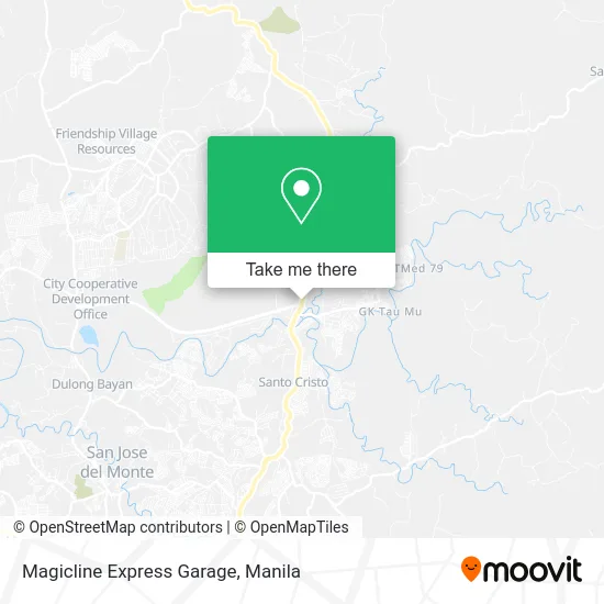 Magicline Express Garage map