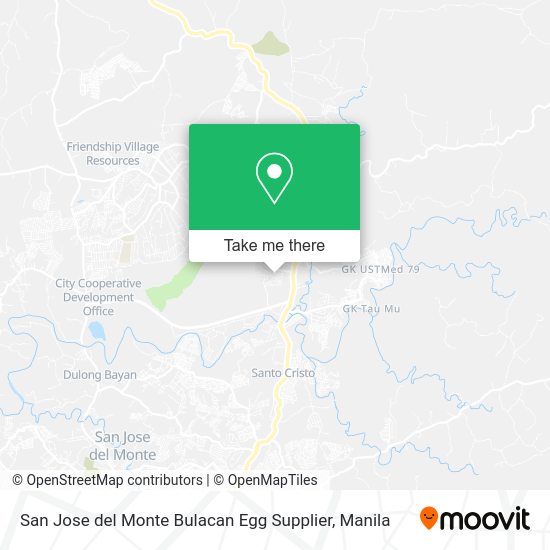 San Jose del Monte Bulacan Egg Supplier map