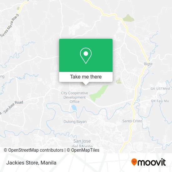 Jackies Store map