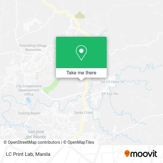 LC Print Lab map