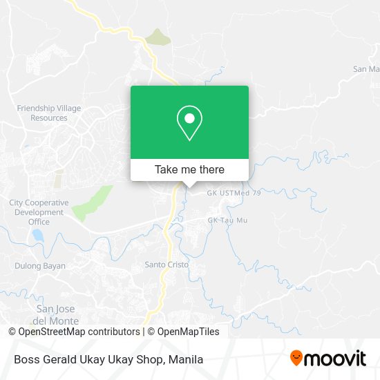 Boss Gerald Ukay Ukay Shop map