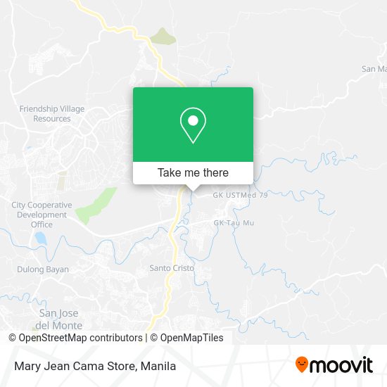 Mary Jean Cama Store map