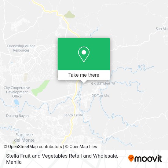 Stella Fruit and Vegetables Retail and Wholesale map