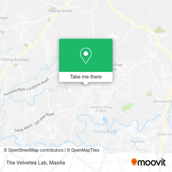 The Velvetea Lab map