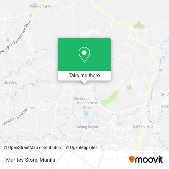 Marites Store map
