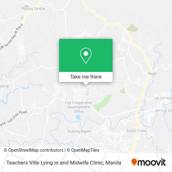 Teachers Ville Lying in and Midwife Clinic map