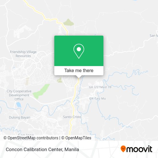 Concon Calibration Center map