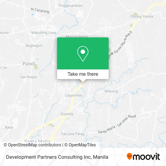 Development Partners Consulting Inc map