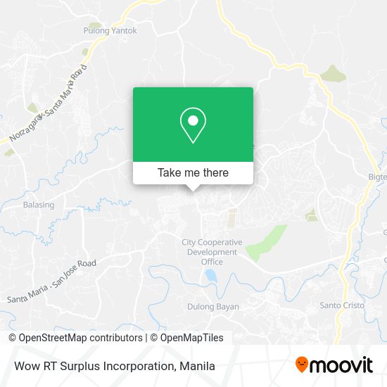 Wow RT Surplus Incorporation map