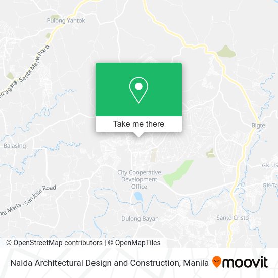 Nalda Architectural Design and Construction map