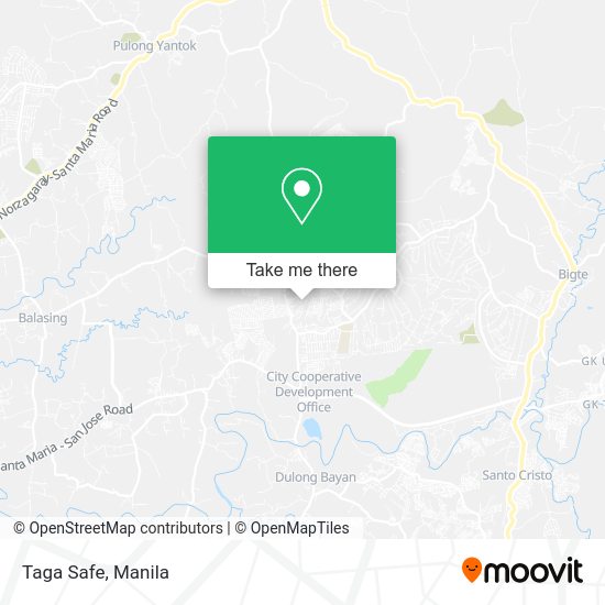 Taga Safe map