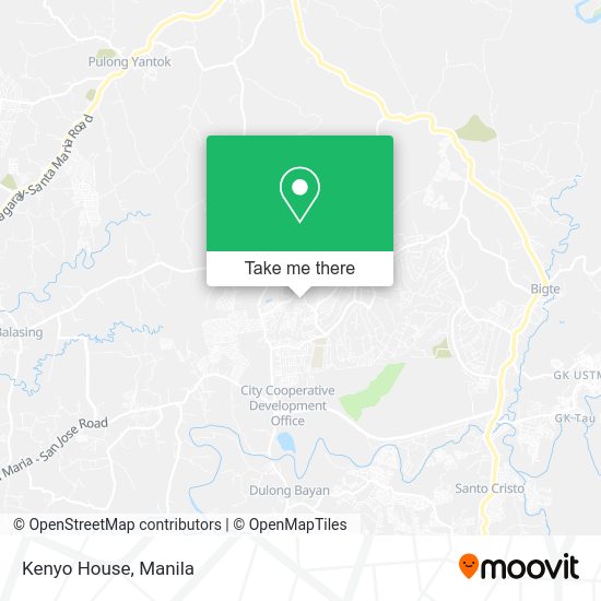 Kenyo House map