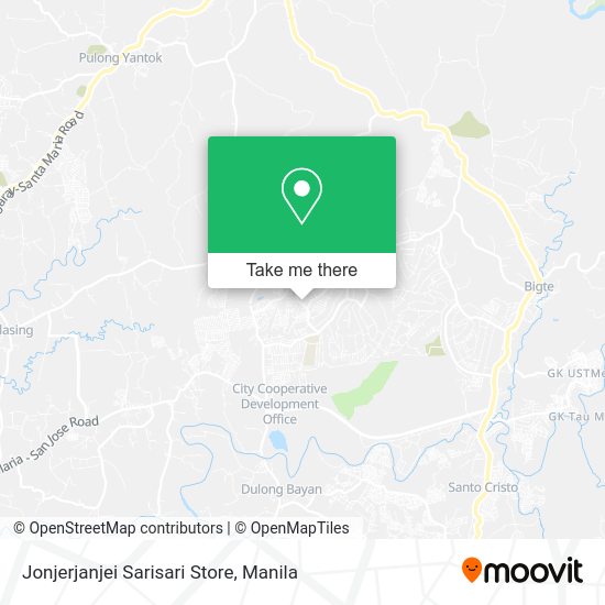 Jonjerjanjei Sarisari Store map